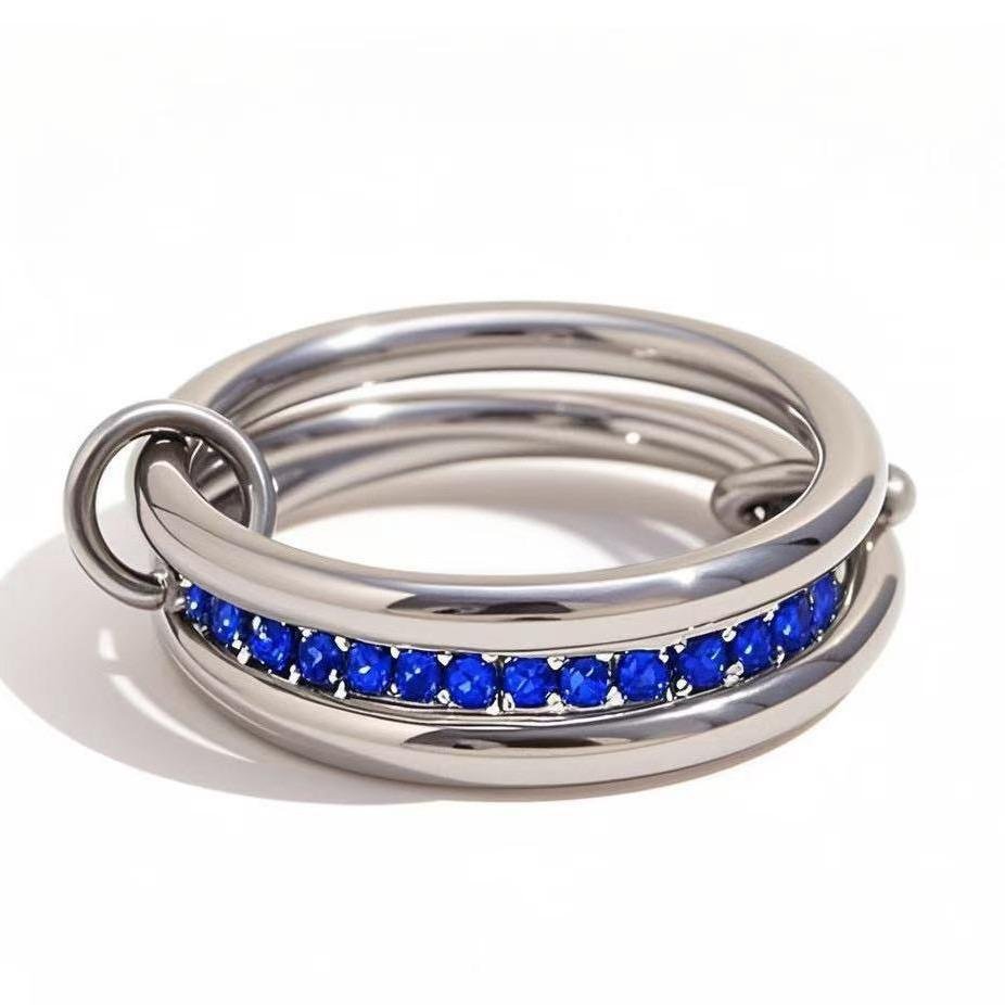Sapphire Stackable Ring