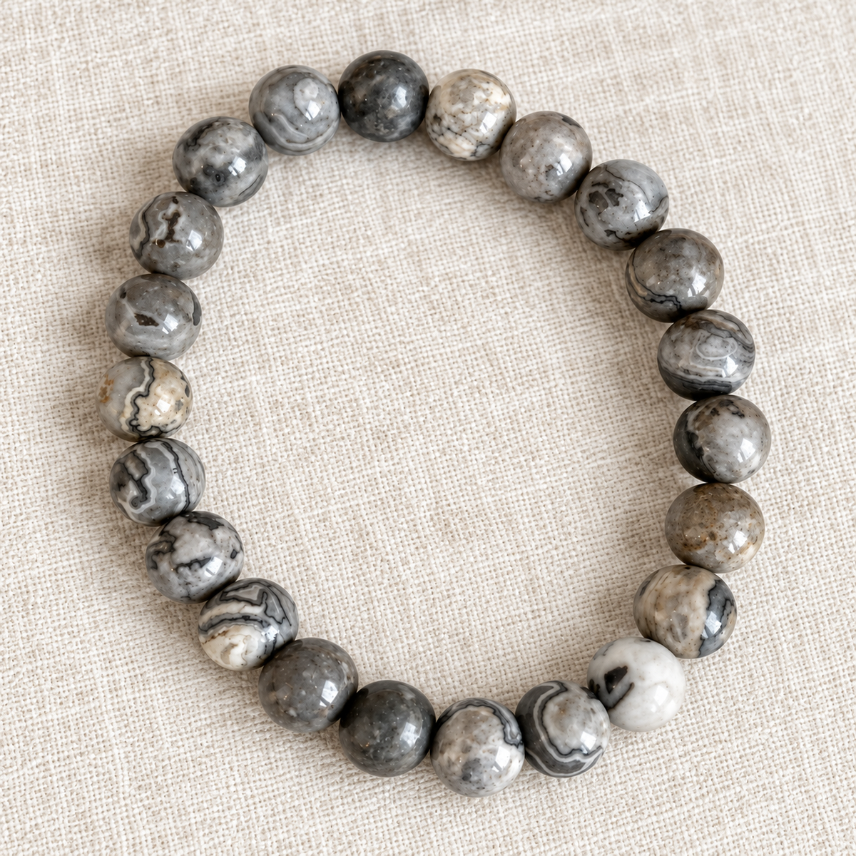 Natural Picasso Jasper Bracelet