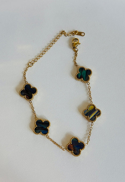 Abalone Clover Bracelet 2.0