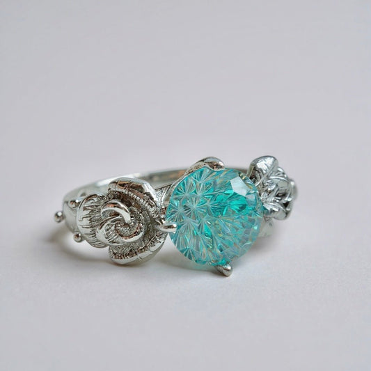 Moonlit Bloom Ring